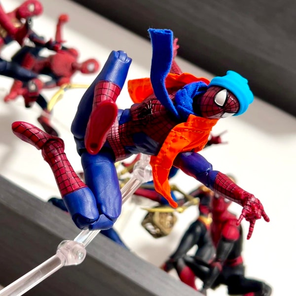 Set Custom de Invierno para The Amazing Spider Man Legends/Mafex/SHF Valhalla Customs