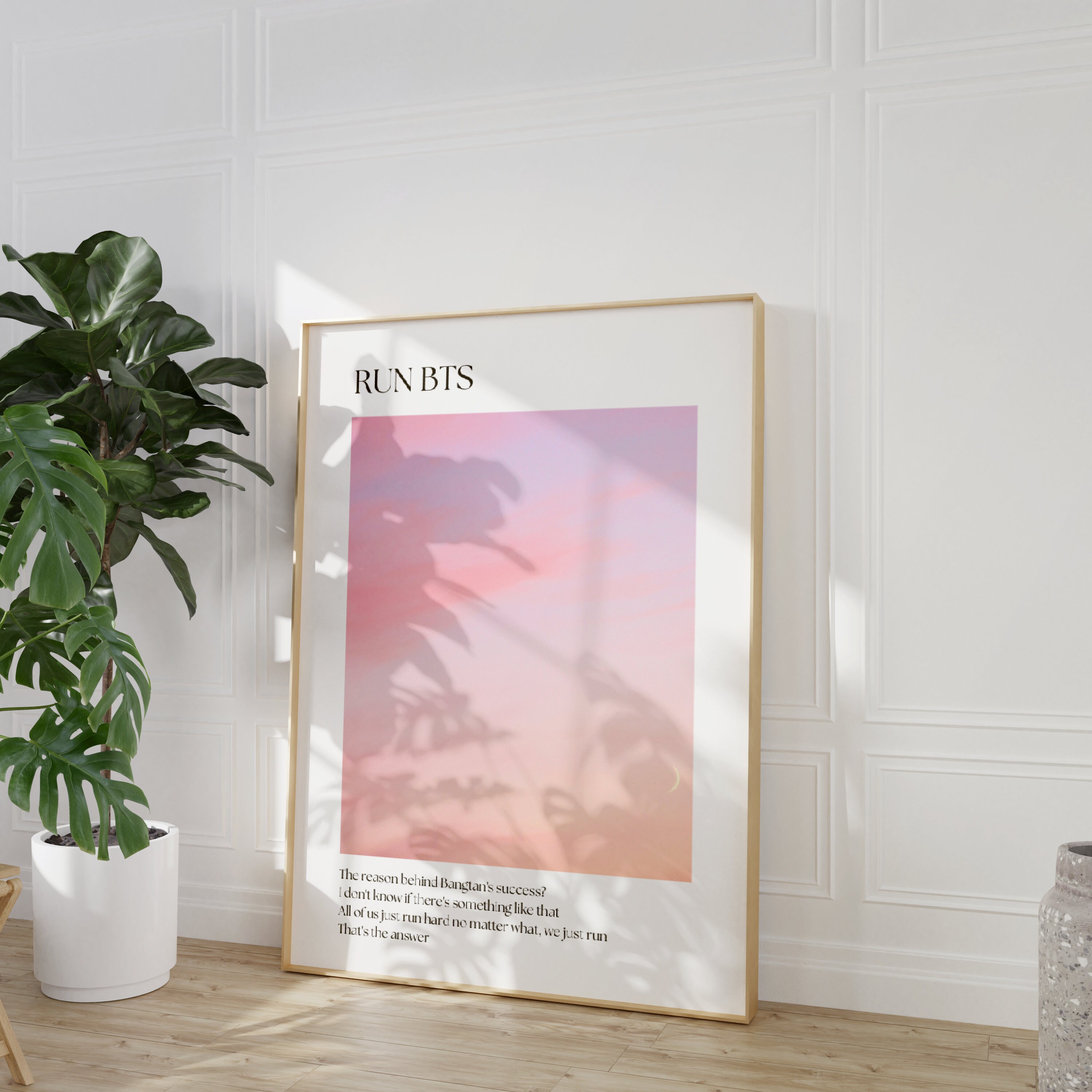 BTS Inspired DIGITAL Set of 3 Art Prints Aesthetic Art Prints 