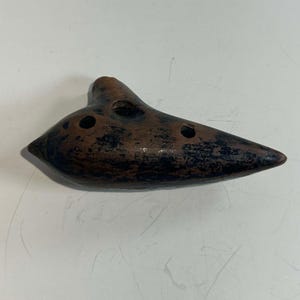 Vintage Ocarina Instrument Wind Instrument Flute 12 Hole