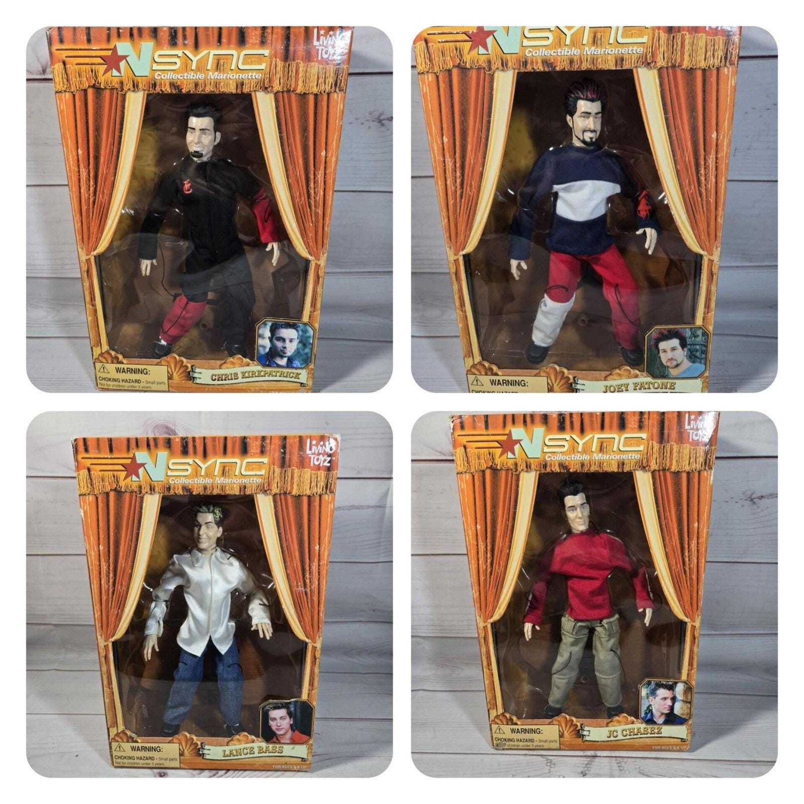 NSYNC Collectible Marionette Living Toyz Boy Band Pop Star Retro