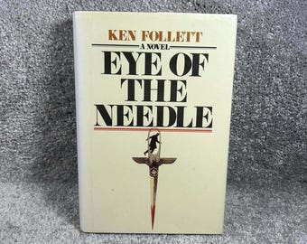 Ken Follett Eye of the Needle Cream Hardcover WWII Thriller Novel