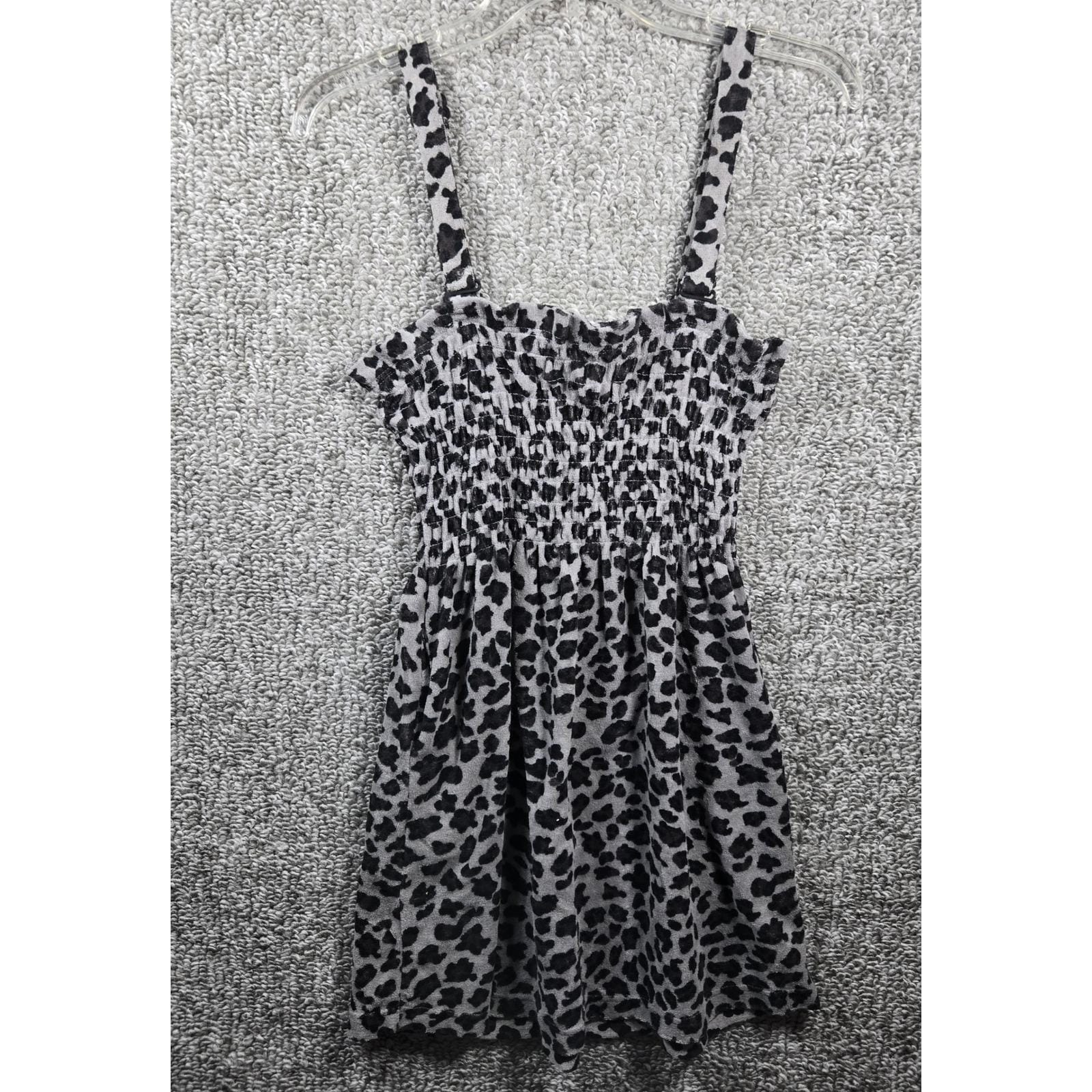 Grey Leopard Dress - Etsy