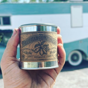 Citronella Bienenwachskerze - Abwehr von Mücken, Noo-See-Ums, Fliegen und mehr! Ätherisches Öl gemischt - Hergestellt in den USA