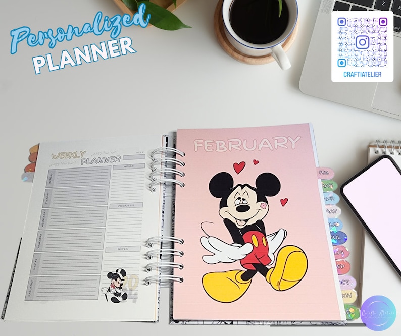 Personalized Planner 2024 Custom Planner Weekly Planner Monthly Planner