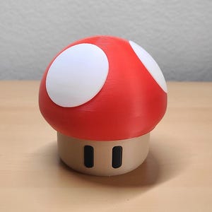 Mario Mushroom Storage Container | Geeky Gamer Decor & Gift