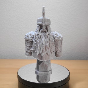 Dáin Ironfoot Bust – Mighty Dwarven King Collectible