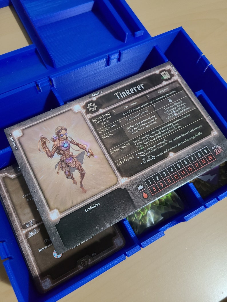 Gloomhaven Character Dashboard and Storage Organize Your - Etsy