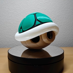 Green Koopa Shell – Mario Kart-Inspired Collectible