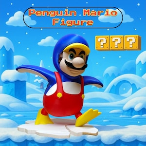 Penguin Mario Figure – Nintendo Collectible