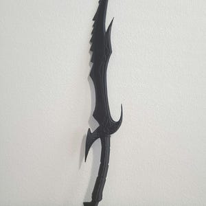Daedric Sword Replica - Skyrim Inspired Collectible