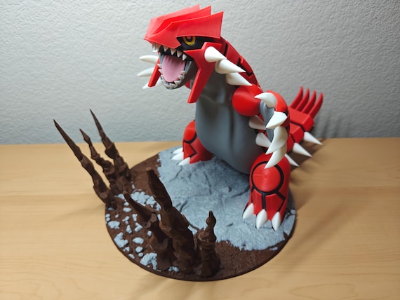激レア ポケモン ケース入りフィギュア グラードン グラードン フィギュア – ポケモン コレクタブル - Etsy 日本