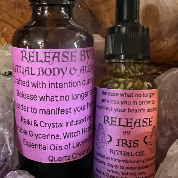 Release by IRIS Ritual Body & Aura Spray