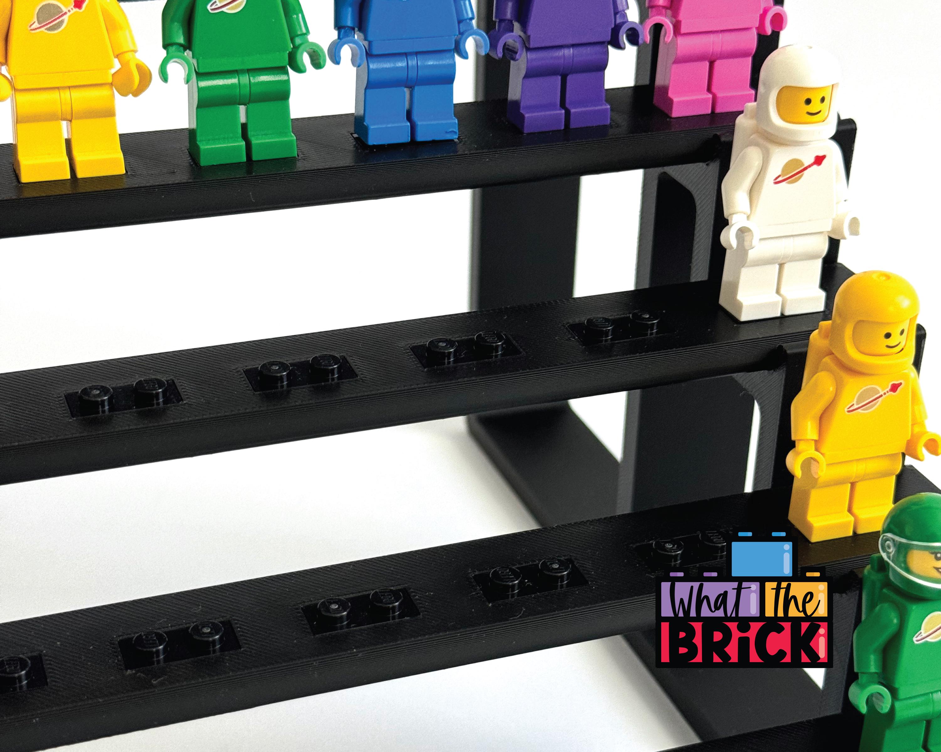 3D Printed Modular Minifigure Stand, Holds 56 Figures - Etsy