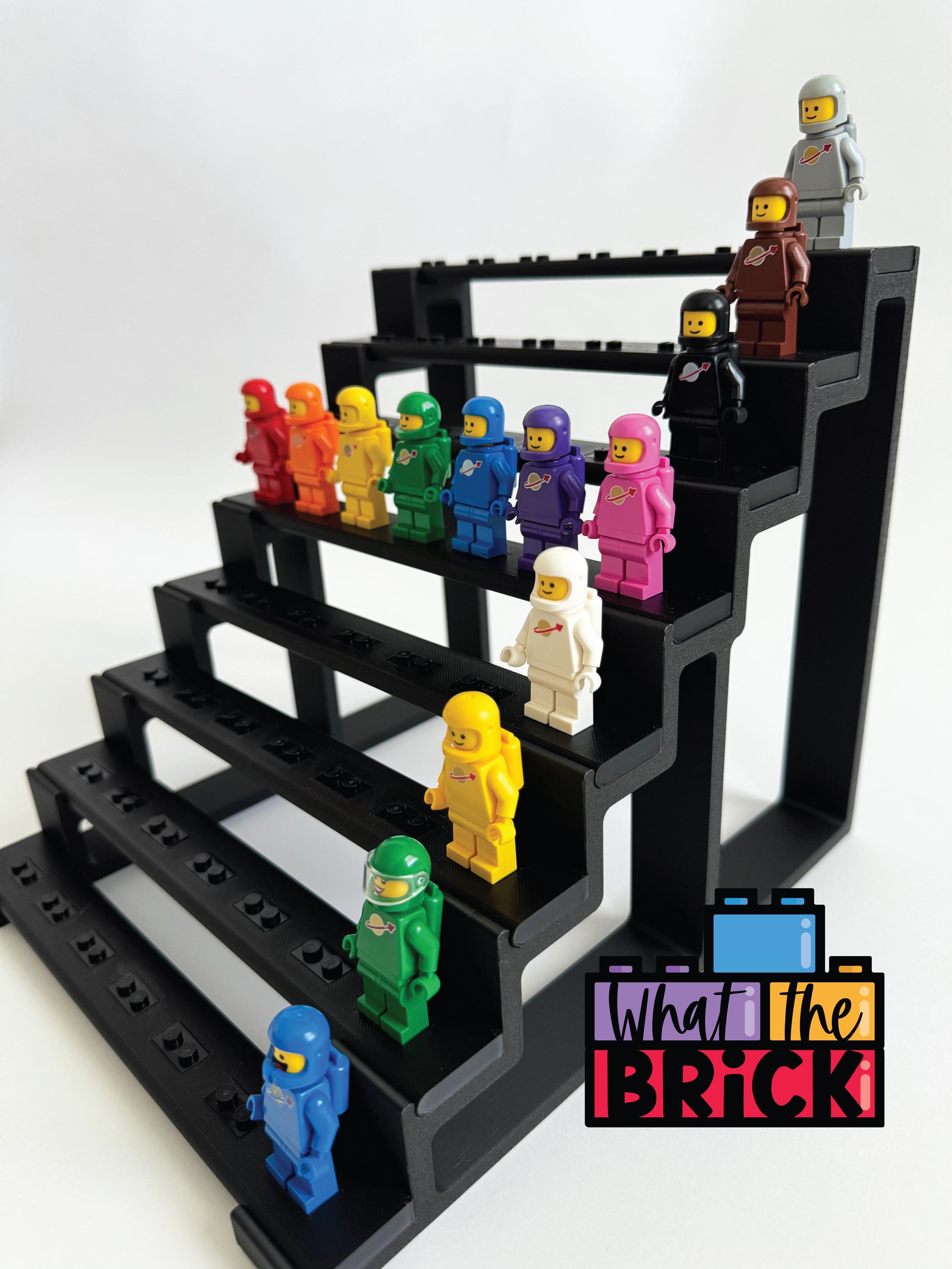 3D Printed Modular Minifigure Stand, Holds 56 Figures - Etsy