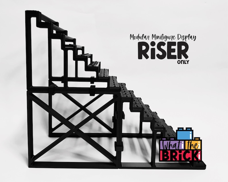 Mini Display Riser Stl 3D Printed Modular Minifigure Display Riser, Height Extension - Etsy