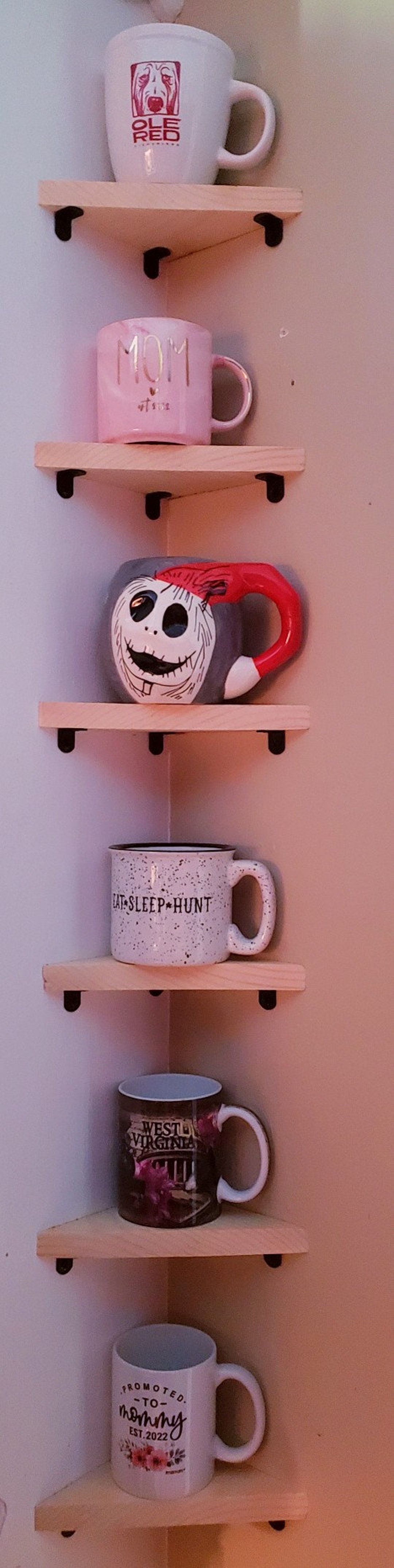 Corner Wall Shelves Etsy