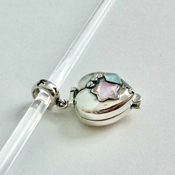 Polly Pocket Kozy Kitties Polly and her Kittens Sterling silver locket charm with doll for locket / bracelet / necklace