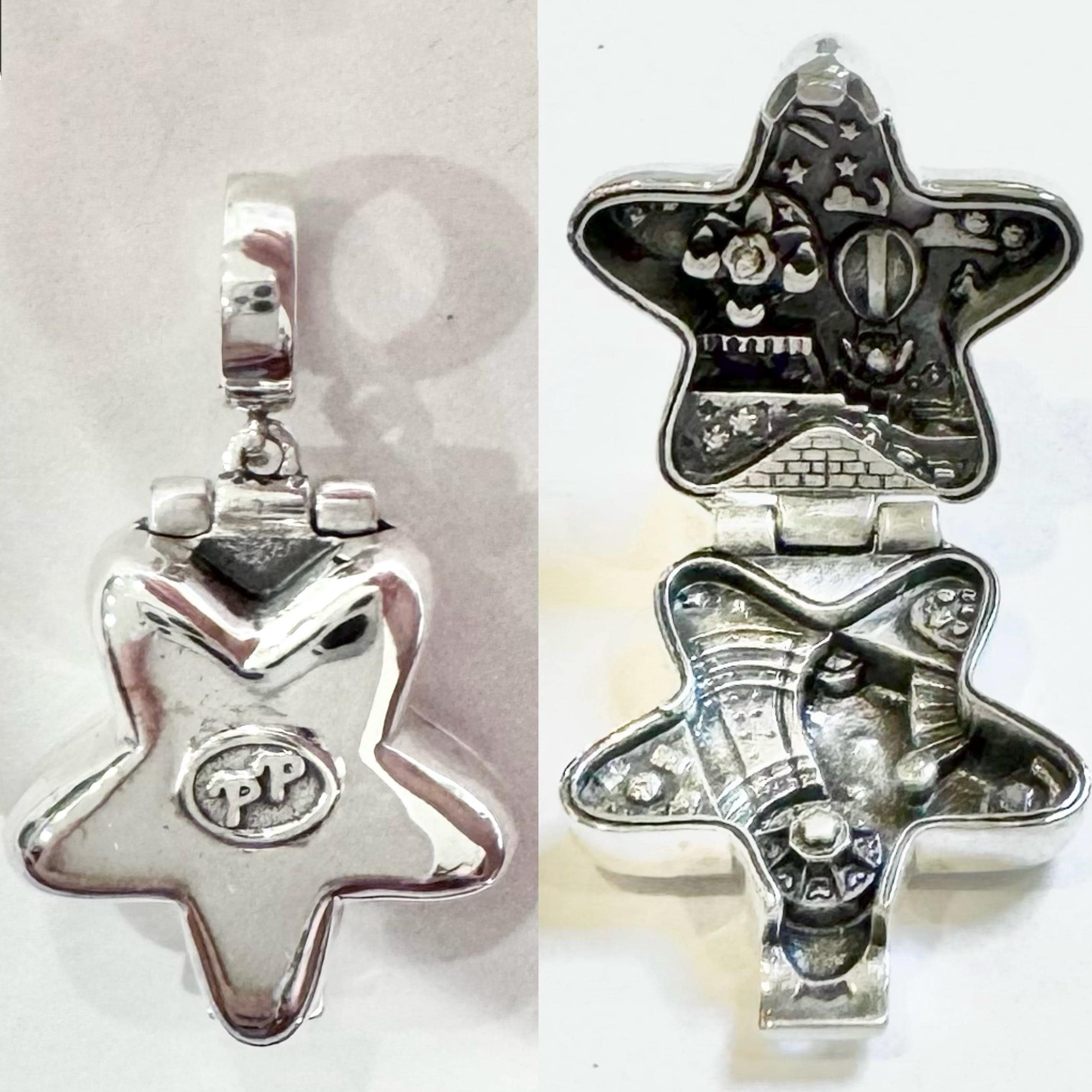 Polly Pocket Fairylight Wonderland Sterling silver charm for locket / bracelet / necklace