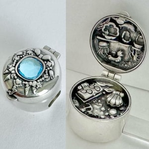 Polly Pocket Keepsake Collection Mermaid Dreams Under-The-Sea Theme Sterling silver charm for locket / bracelet / necklace