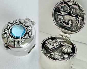 Polly Pocket Keepsake Collection Mermaid Dreams Under-The-Sea Theme Sterling silver charm for locket / bracelet / necklace