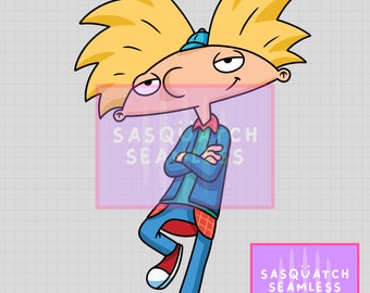 Hey Arnold SUB PNG file for tee graphics and crafts