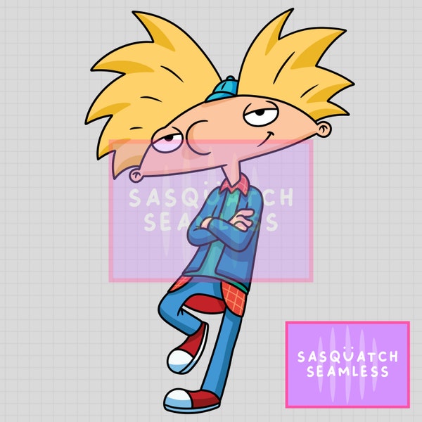 Hey Arnold SUB PNG file for tee graphics and crafts