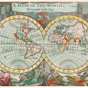 Hundert hochauflösende Bilder, druckbare Wandkunst, digitale Dateien. Alle Drucke sind von echten historischen Karten aus der ganzen Welt.