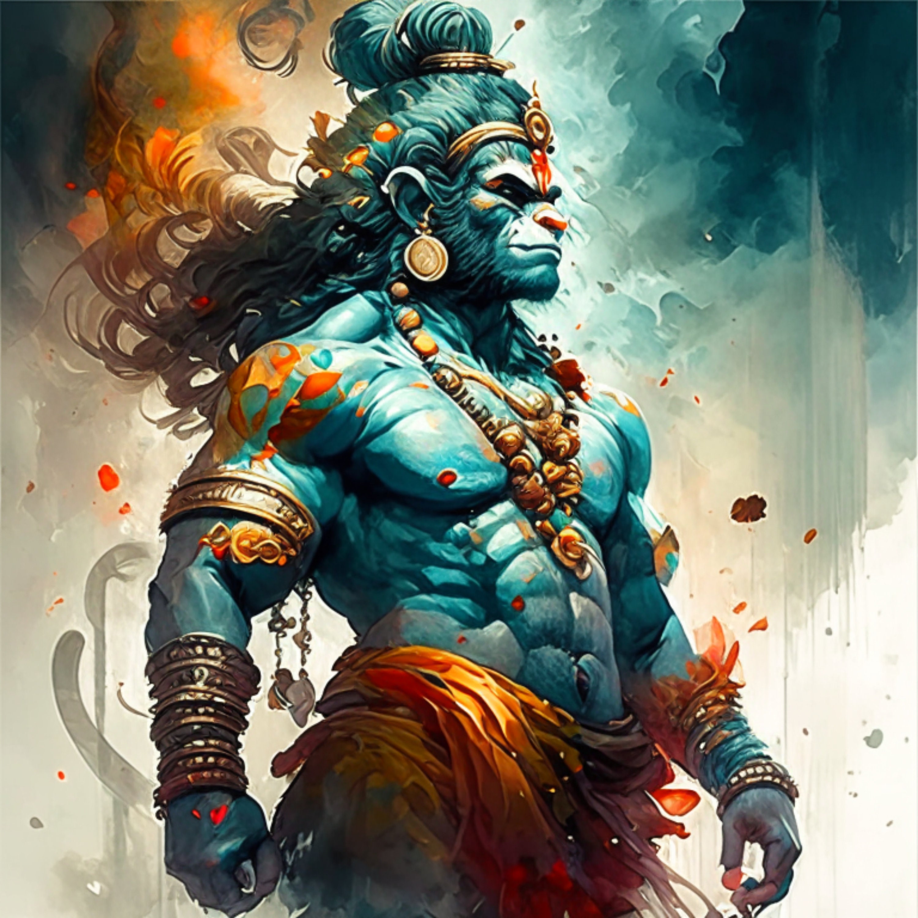 Hanuman art HD wallpapers | Pxfuel