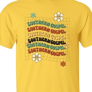 Southern Gospel T-Shirt, Christian Shirt, Faith Shirt, Christian Apparel, Gospel Music, Christian Gifts, Music Lover Gifts