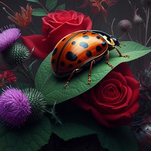 Coccinella - Carta per decoupage formato A1 grande
