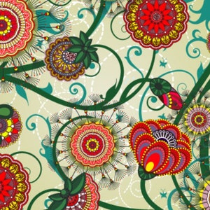 Paisley - set van 3 decoupagepapier met herhaald patroon