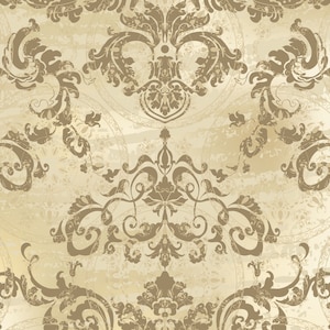 Sepia Boroque - set van 3 decoupagepapier met herhaald patroon