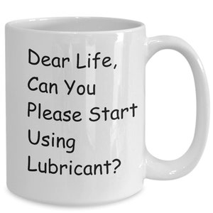 Sarcastic mug, funny coffee mug, humorous ceramic cup, funny gift for friend