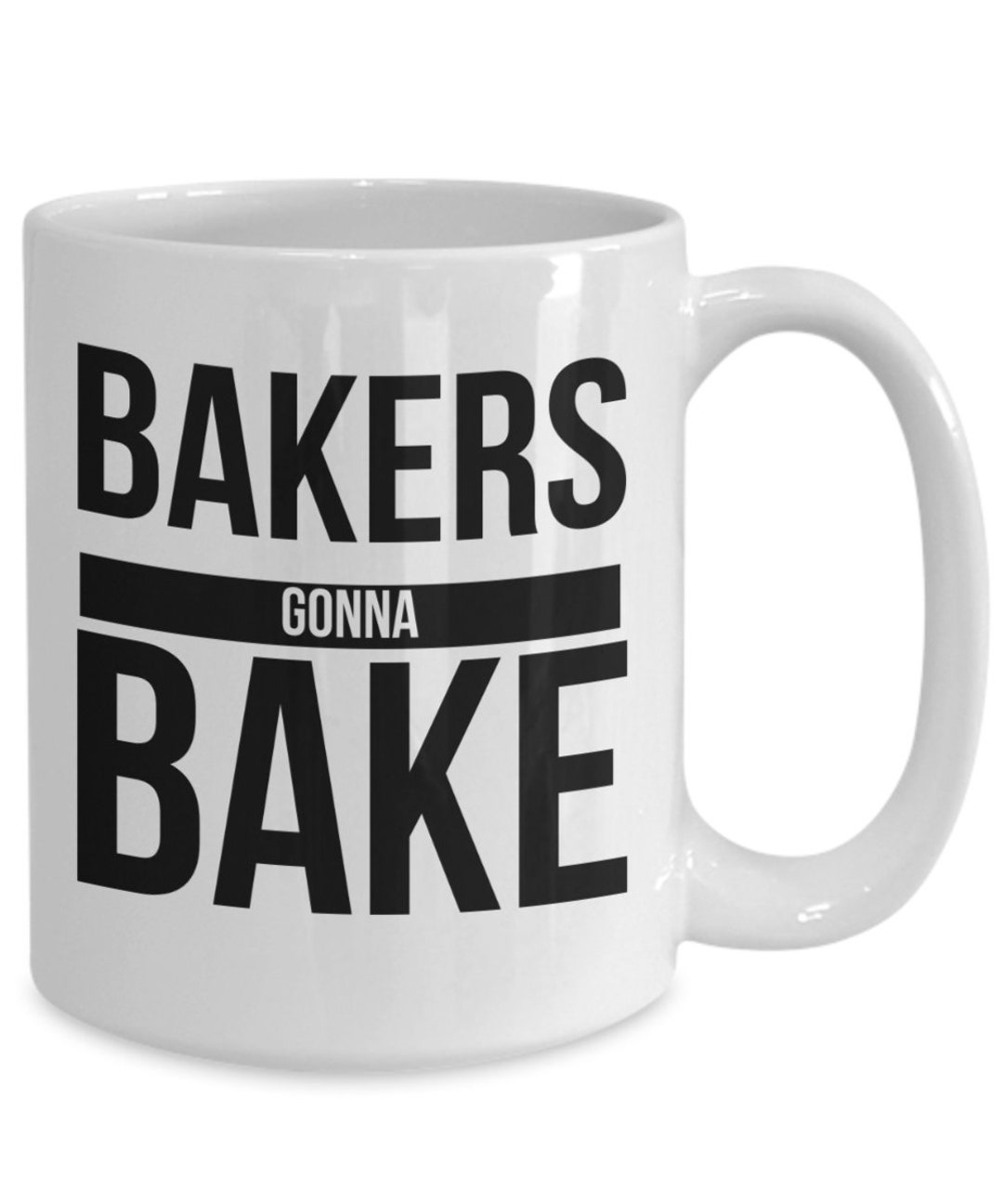 Bakers Gonna Bake Bakers Coffee Mug Christmas Gift Ideas for Etsy