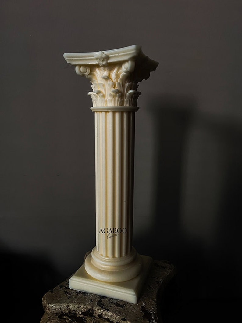 Huge Rod Column Statue Silicone Mould - Mold for Candle, Resin, Cement ...