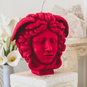 Huge Medusa silicone mould - Mold for candle, resin, cement, Jesmonite