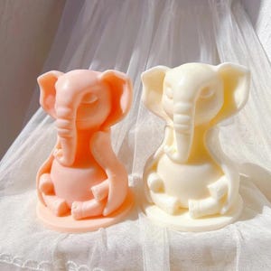 Elephant Animal Silicone Candle Mold