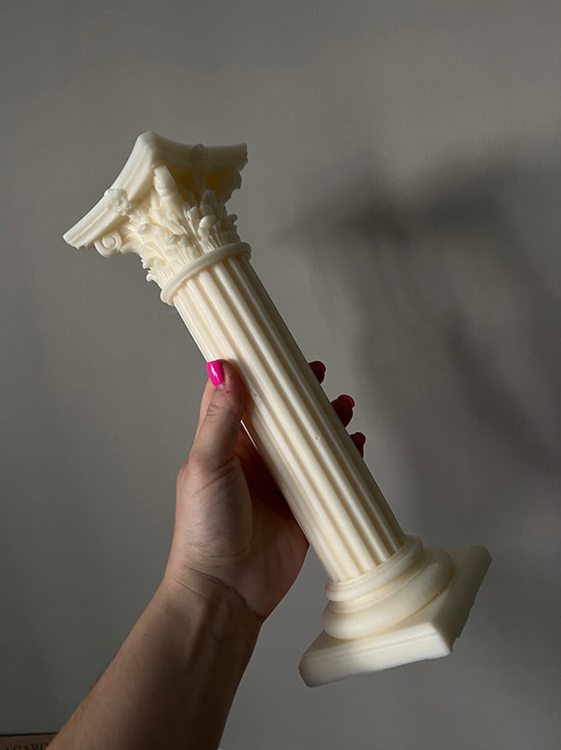 Huge Rod Column Statue Silicone Mould - Mold for Candle, Resin, Cement ...