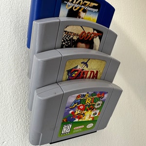 Nintendo 64 Cartridge Wall Display (4 Cartridge)