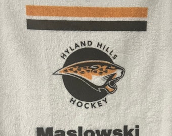 Custom Hockey Skate Towel