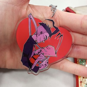 LAST STOCK - ZADR -Enemies to Lovers 3" Acrylic Keychain - Invader Zim