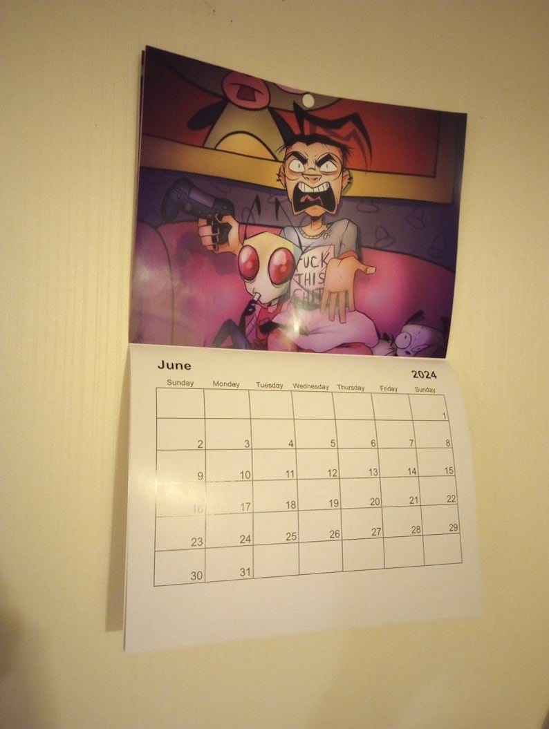 Invader Zim 2024 Calendar - Etsy