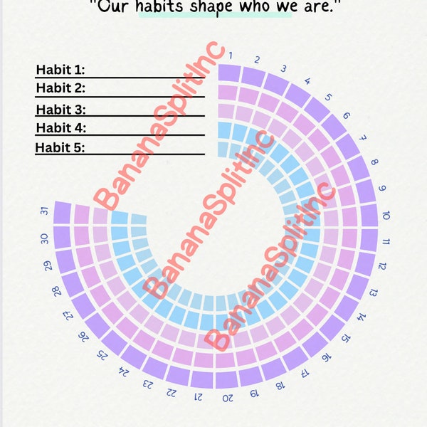 Spiral Habit Tracker