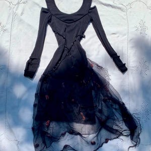 y2k asymmetrical dress Y2K Asymmetrical Bias Cut Dress | Sue Wong | Female Hysteria - Boston, MA