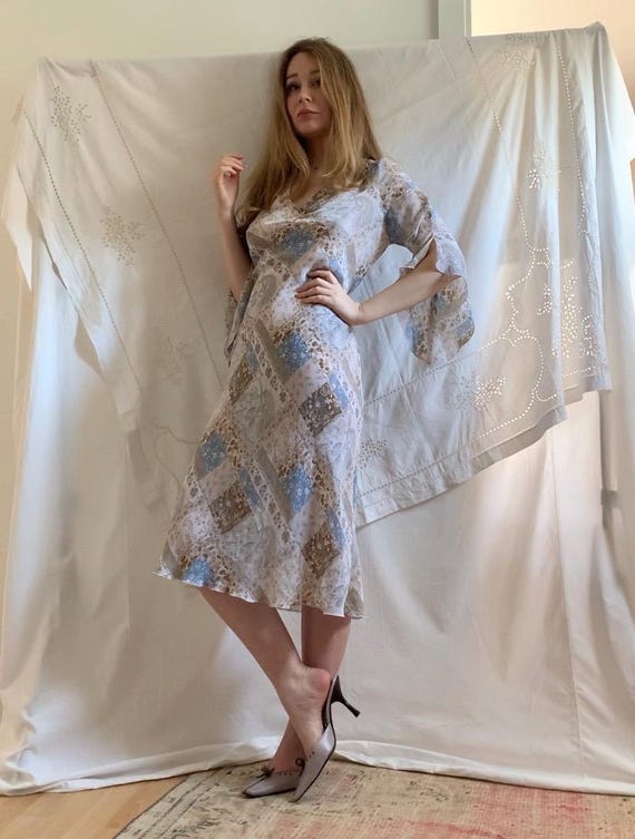 white christmas dresses Ever-Pretty Patchwork Chiffon A-Line Maxi Dress main image 0