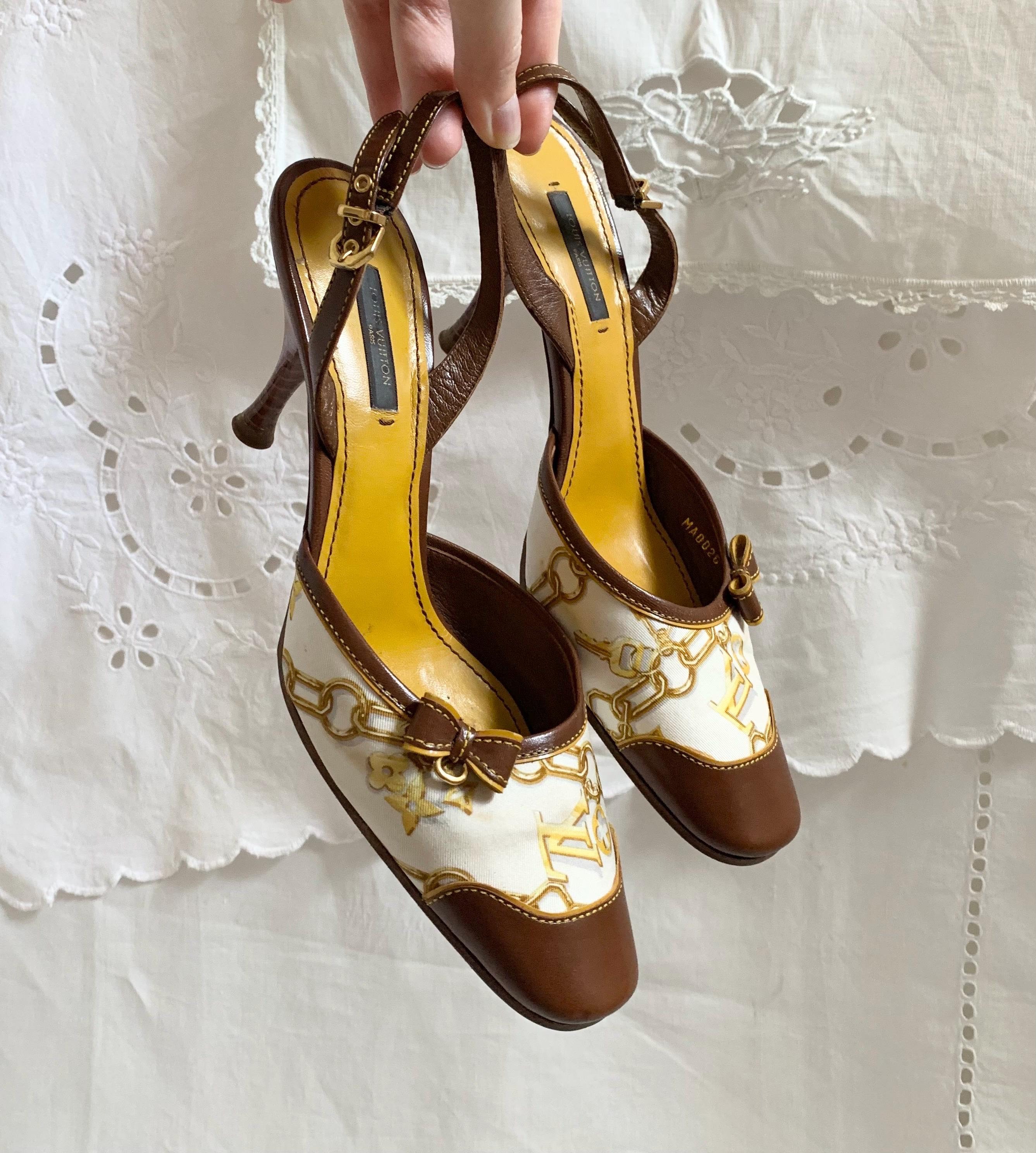 Vintage Louis Vuitton Sandals - Etsy Canada