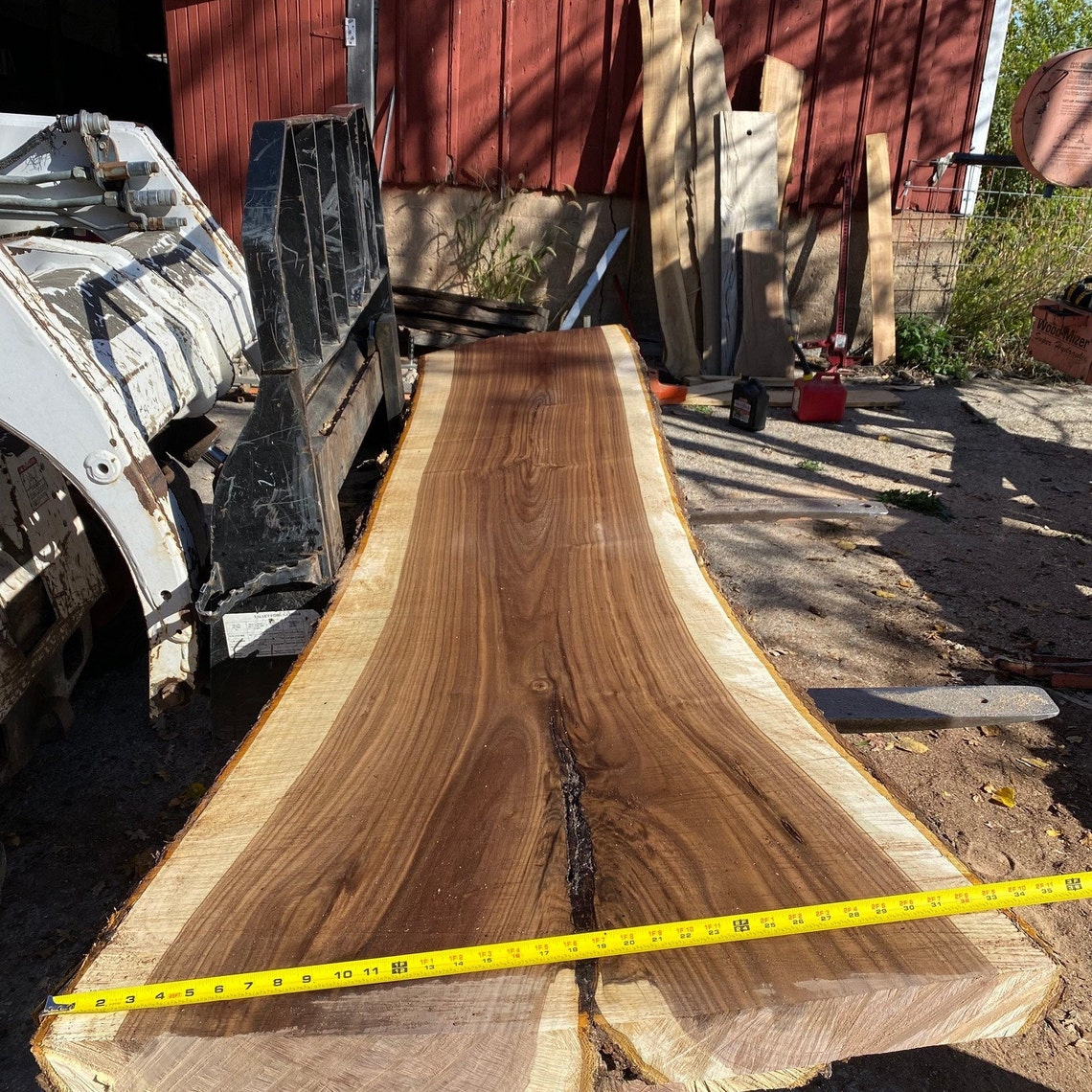 Photo inspiration: Picture Idea: Wood Slabs Kiln Dried Wood Walnut Slab Sustainably Harvested Air