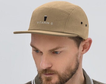 Guinness Pint Vitamin G fempanelshatt | Guinness-hatt | Irländsk inspirerad keps i camperstil