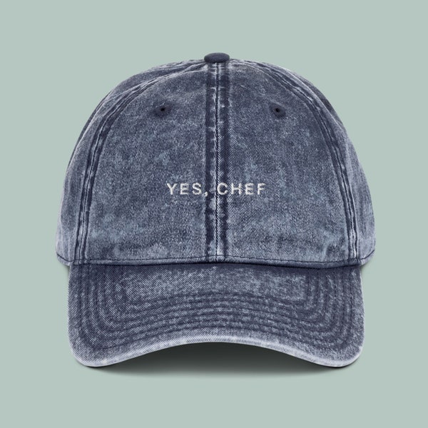 Yes, Chef Embroidered Vintage Dad Hat | The Bear Show Baseball Cap