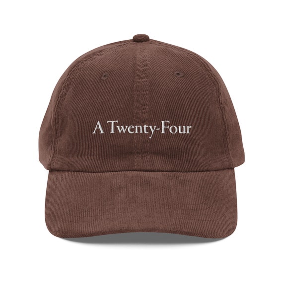 A24 Vintage Corduroy Cap | A24 Dad Hat | Cinephile Gift